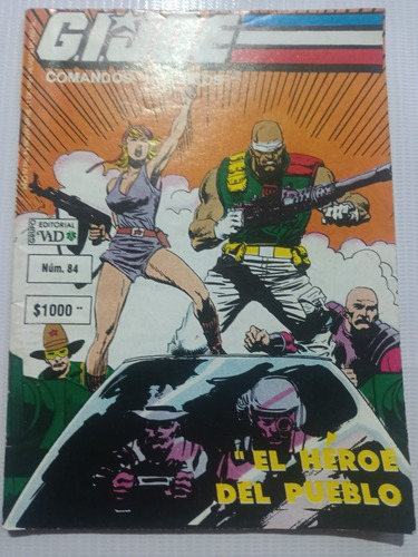 Gi Joe Comandos Heróicos Ed. Vid No. 84 Vintage 1991