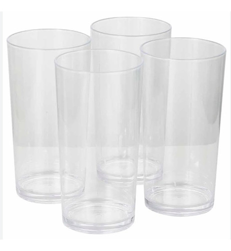 Vasos Trago Largo 260ml Transparentes ( Pack Por 200 )