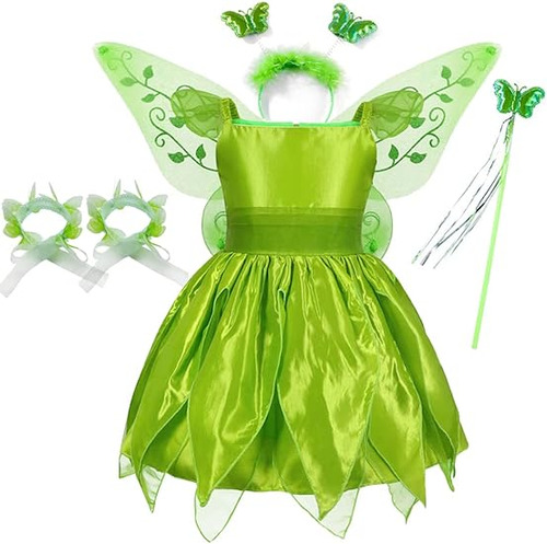 Tinker Fairy Dress Costume Girls 3t 10y Toddler Fairy Dress