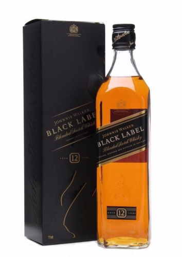 Whisky Johnnie Walker Etiqueta Negra - Black Level - 1 Litro