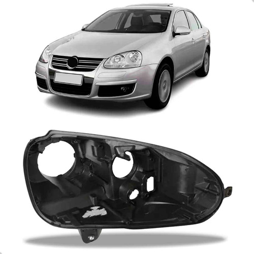 Aro Carcaça Farol Vw Jetta 2007 2008 2009 2010