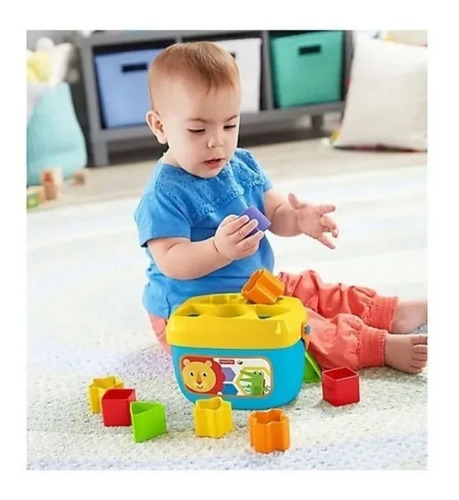 Cubo Primeros Bloques Bebe Fisher Price Juego Didáctico