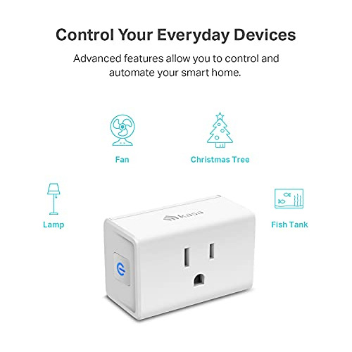 Enchufes Inteligentes Kasa Smart Plug Compatible Con Alexa Blanco