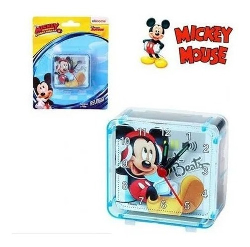 Imagem 3 de 3 de Kit Carros De Bombeiros E Avião Mickey + Relógio