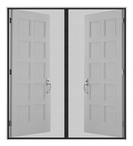 Fiberglass Magnetic Screen Door 48 X83 ,heavy Duty Scre...