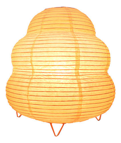 Lámpara Japonesa Lámpara De Mesa Con Linterna De Papel