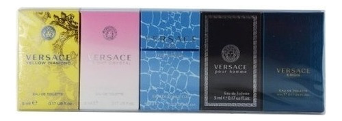 Perfumes Versace Unisex 5 piezas Min - mL a $325500