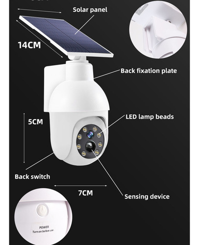 Qa1 Lâmpada Solar Inteligente De Indução Humana