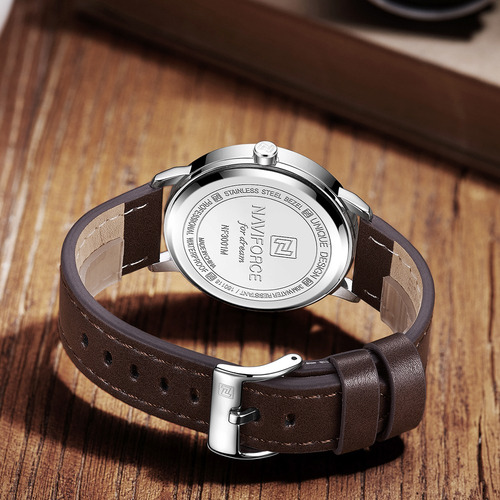 Naviforce Nf3001 Homens Assista Marca Esporte De Quartzo