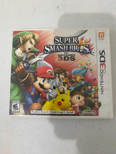Súper Smash Bros. Nintendo 3ds Original