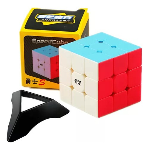 Cubo mágico profesional 3x3x3 Qiyi Warrior S sin pegatinas