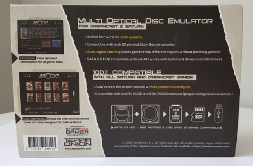 Terraonion Mode - Ode Para Sega Saturn E Dreamcast