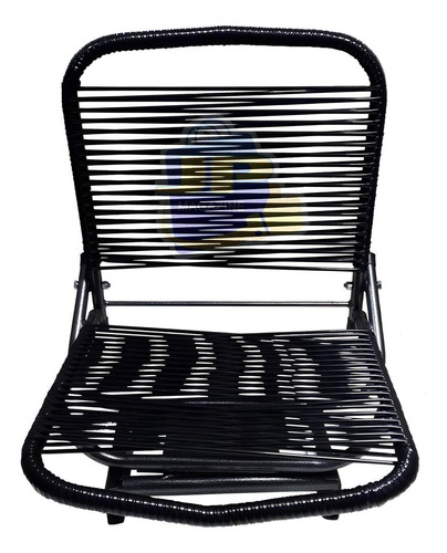 Silla giratoria de alambre con respaldo plegable para barco, canoa