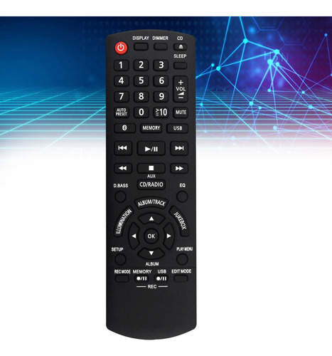 Asd Reemplace El Control Remoto N2qayb001094 Para Panasonic