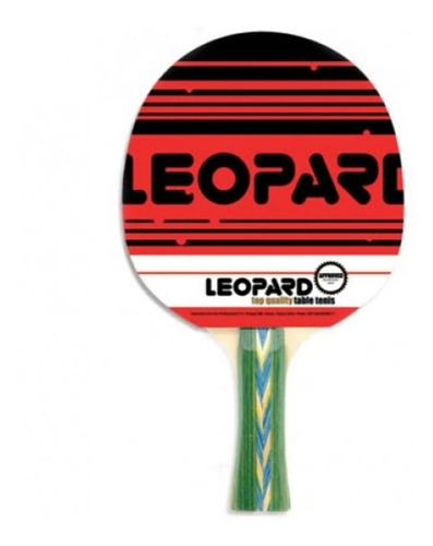 Paleta De Ping Pong 5* Marca Leopard Art 135