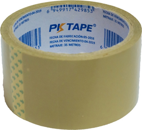 Tirro Embalaje Pktape 35 Metros Marron Empaque De 6ud.