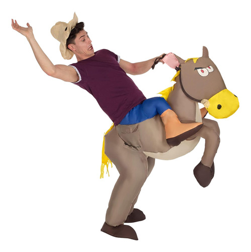 Disfraz De Caballo Hinchable Morph For Adulto, Disfraz De