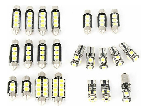 23pcs Super Brillantes Bombillas Led Canbus 5050 Smd Led Bom