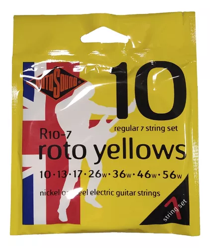 Rotosound Roto Yellows R10-7