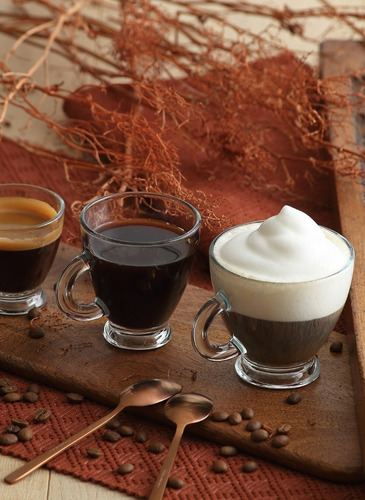 Imagen 3 de 5 de Set De Tazas X 6 Pzas Para Cafe Americano / Capuchino Turca