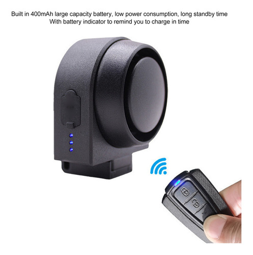 Timbre De Bicicleta A2 Con Sonido Fuerte, Antirrobo, De Segu