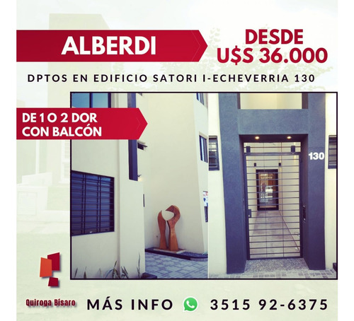 Alberdi 1 Dorm A Estrenar, Calidad De Construccion, Impecabilidad En Las Terminaciones, Compromiso De Entrega. Desde...