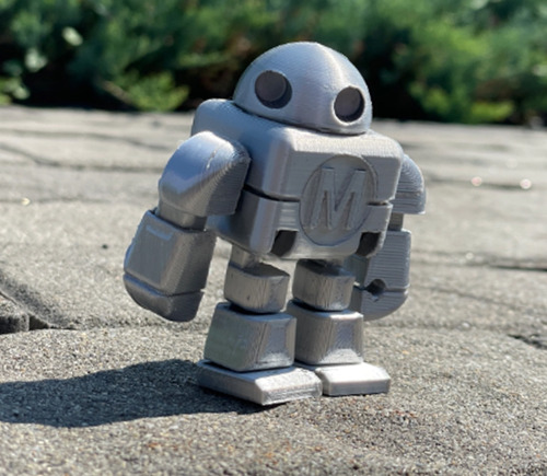 Set X6 Robotitos Articulados | Juguete - Llavero - Souvenir Robot 5000 Mix