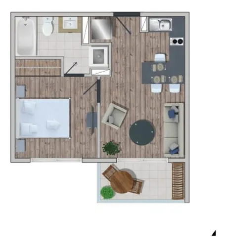 Vendo Dpto 1d 1b En Condominio Robles Del Volcán Pucón