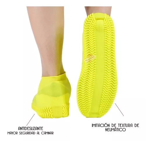 1 par de Cubre Zapato o Tenis Protector Para Lluvia Impermeable