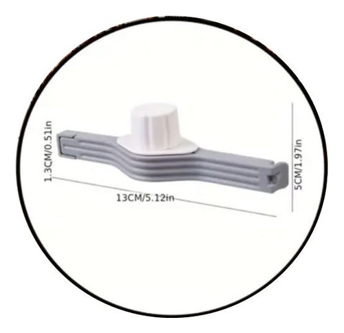 X2 Clip Con Boquilla Para Sellado De Bolsas De Alimentos