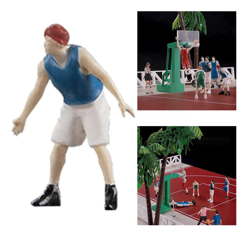 Muñeco De De Baloncesto 1/64, Juguetes De Gente Estilo D