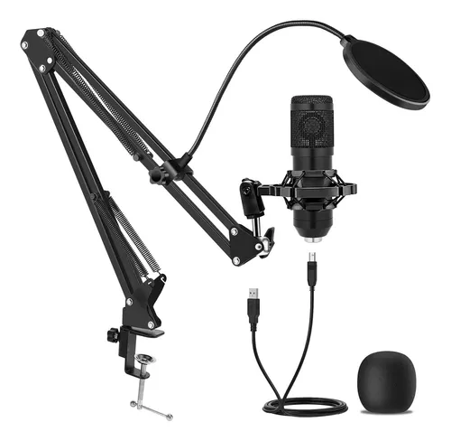 comprar Micrófono De Condensador Usb, Kit De Micrófono De Pc De Comp