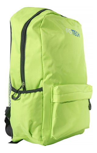 Mochila Urbana Liviana Reforzada Modelo Urban 22l Colores Color Verde Lima Diseño De La Tela Liso