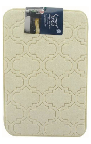 Alfombra De Baño 40x60 Cms 170 Gms Material Color Beige