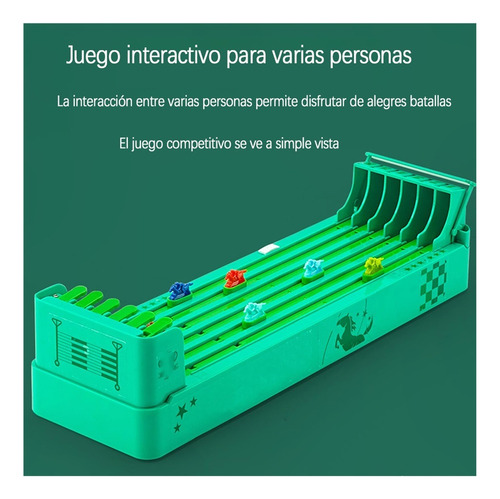 Juego De Carreras De Caballos Electrico Portatil 6 Caballos