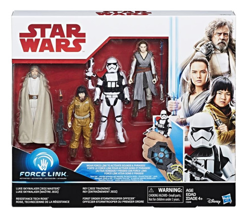 Star Wars The Last Jedi Force Link Exclusive Four Pack