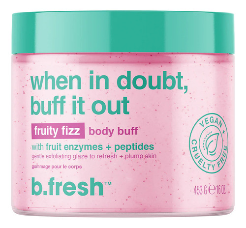 Exfoliante Corporal B.fresh Suavidad & Aroma Afrutado Frutal