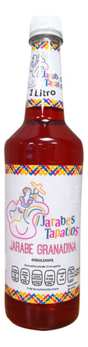 Pack De 6 Jarabe Jarabes Tapatios Granadina 1 L