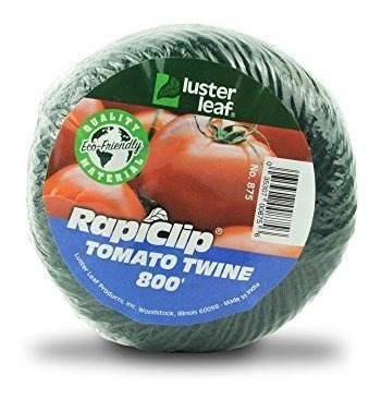 Twine Para Tomates En Rollo De 800 Pies, Verde.