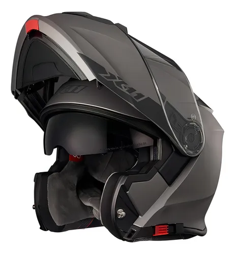 Capacete Moto Escamoteavel X11 Turner Solides Óculos Interno Tamanho Do Capacete 58/m Cor Chumbo Metálico Menor preço em Capacete Moto Escamoteavel X11 Turner Solides Óculos Interno Tamanho Do Capacete 58/m Cor Chumbo Metálico