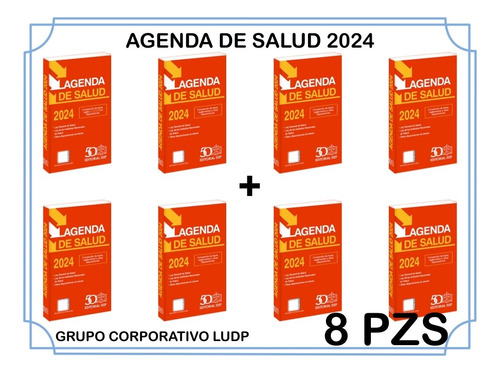  Agenda De Salud 2024 (8 Piezas)