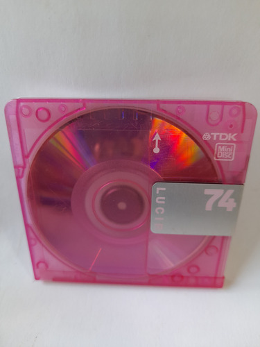 Tdk Minidisc Md - 5 Unidades - 74 Minutos, Virgem, Box Com 5 (Usado)