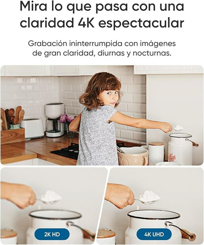 Cámara De Seguridad Eufy E30 Interior 8mp 360° Wifi Ai