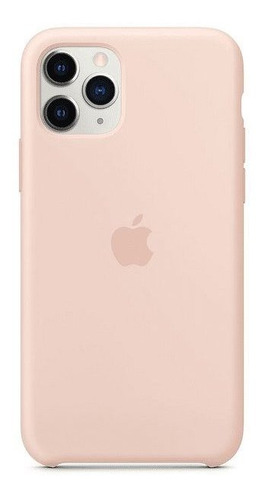 Carcasa Funda De Silicona Para iPhone 11 Pro Rosado