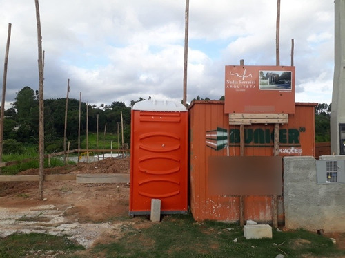 Terreno Com Obra Adiantada Loteamento Vivejo Atibaia 187m2