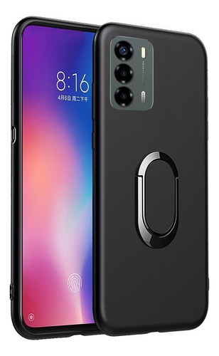 Funda De Silicona Blanda Con Anillo For Zte Blade V40 Vita
