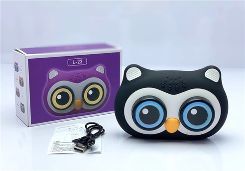 Parlante Bluetooth Owl L23 Reproductor Mp3 De Buho