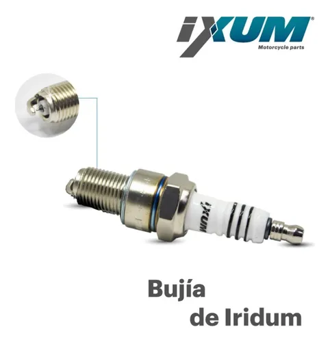 Bujia Iridium Yamaha Dt 125/ Suzuki Ax 100 Mejor Rendimiento