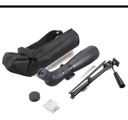 Luneta Skylife 25-125x60 Tachyon + Adaptador Celular Adtx Cor Preta
