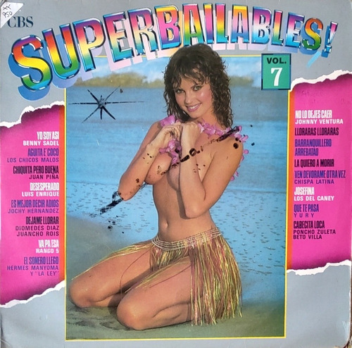 Vinilo Lp De Superbailables Vol 7 Cbs (xx950